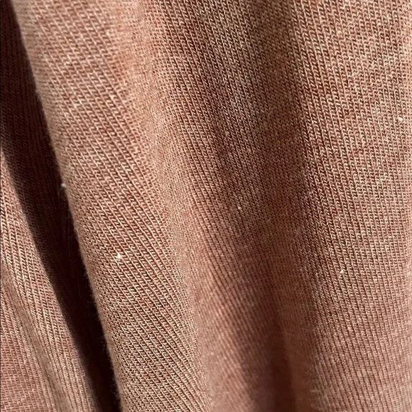 Women's Lace Hem Top in Brown - Picture 11 of 16